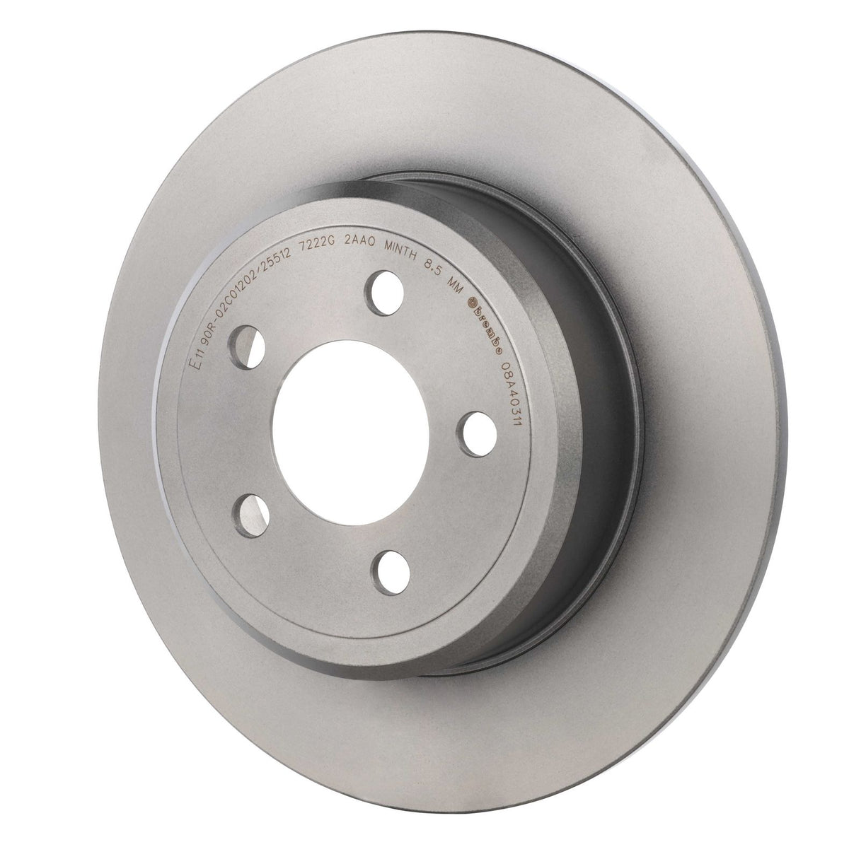 PRIME UV Coated Rear Disc Brake Rotor - 08.A403.11_09