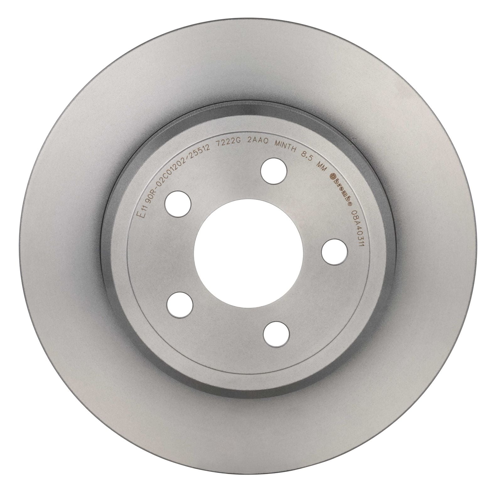PRIME UV Coated Rear Disc Brake Rotor - 08.A403.11_07