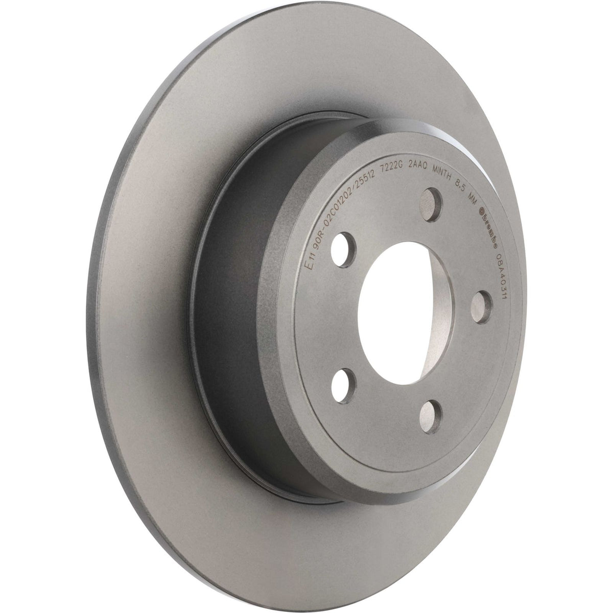 PRIME UV Coated Rear Disc Brake Rotor - 08.A403.11_01