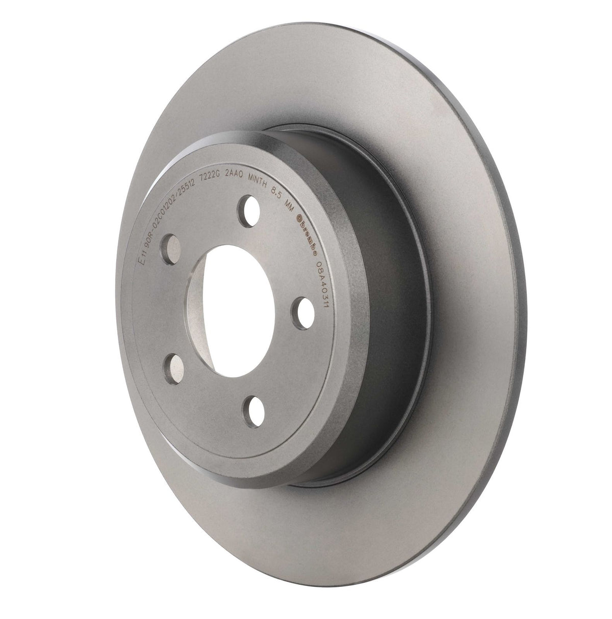 PRIME UV Coated Rear Disc Brake Rotor - 08.A403.11_10