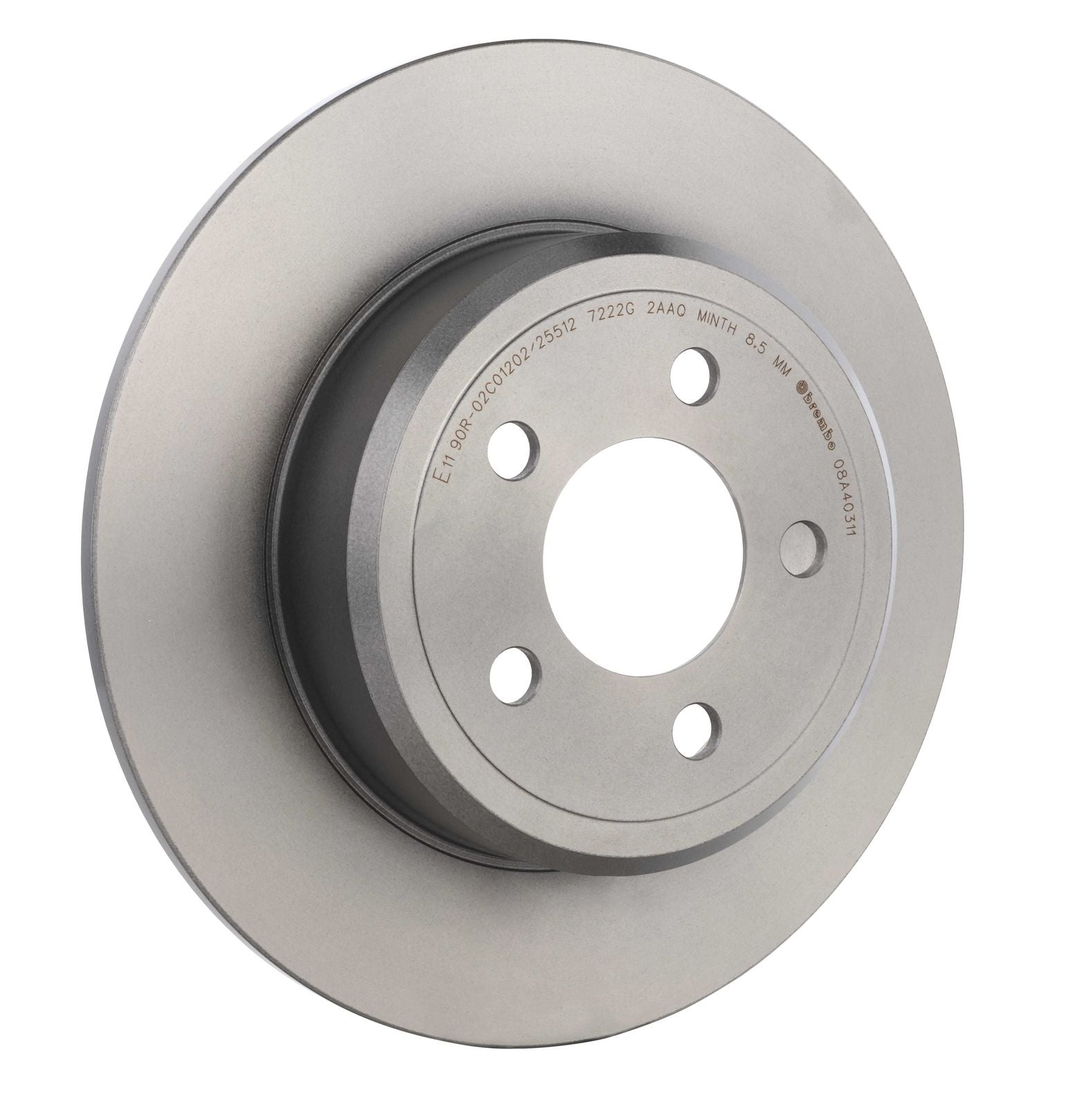 PRIME UV Coated Rear Disc Brake Rotor - 08.A403.11_29