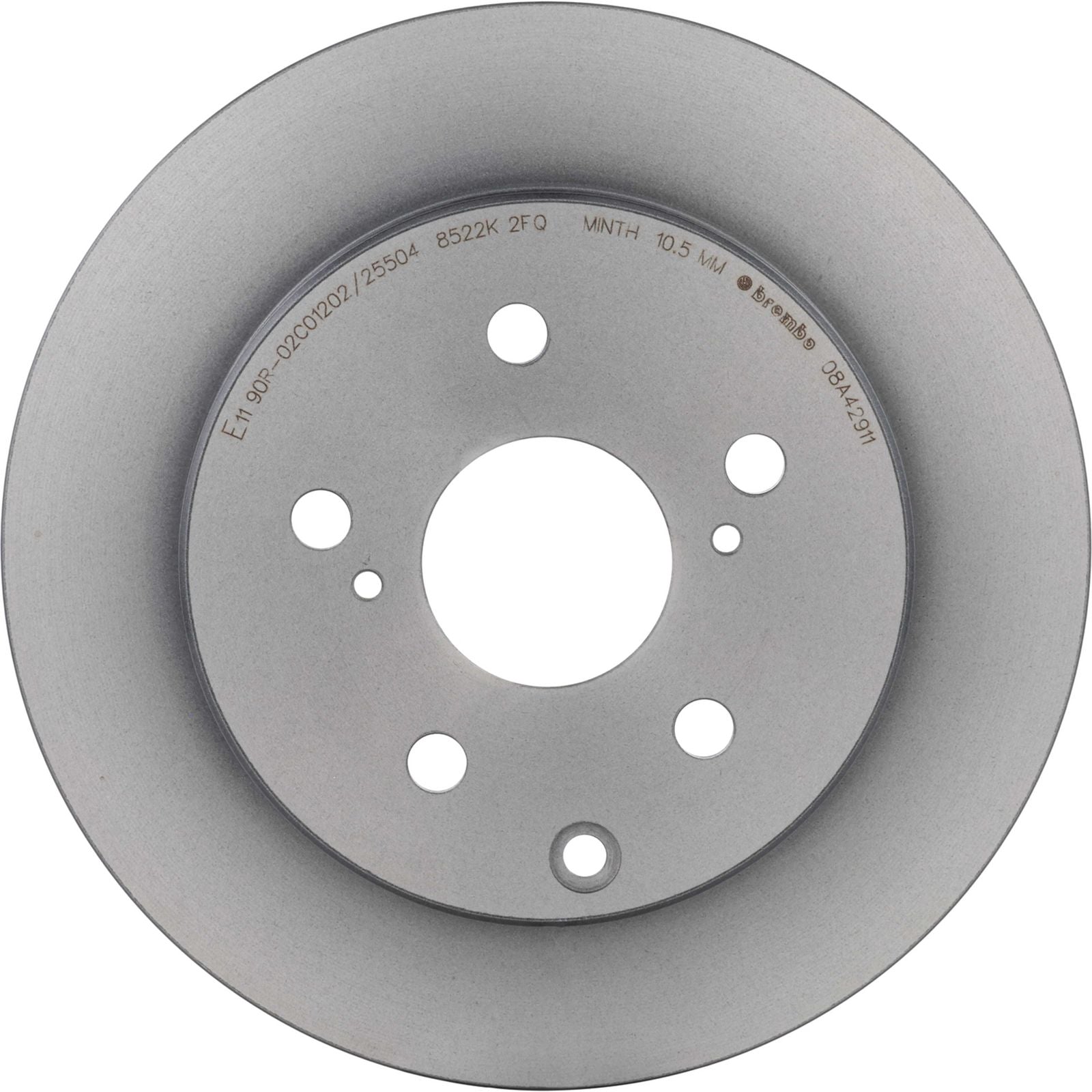 PRIME UV Coated Rear Disc Brake Rotor - 08.A429.11_04