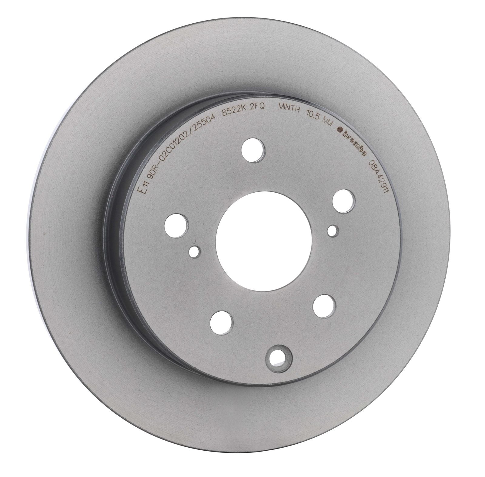 PRIME UV Coated Rear Disc Brake Rotor - 08.A429.11_29