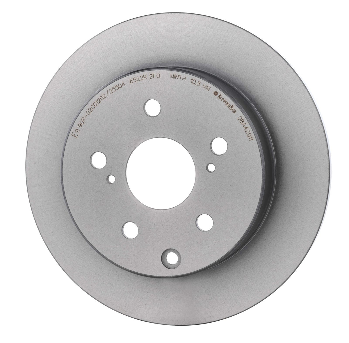 PRIME UV Coated Rear Disc Brake Rotor - 08.A429.11_07