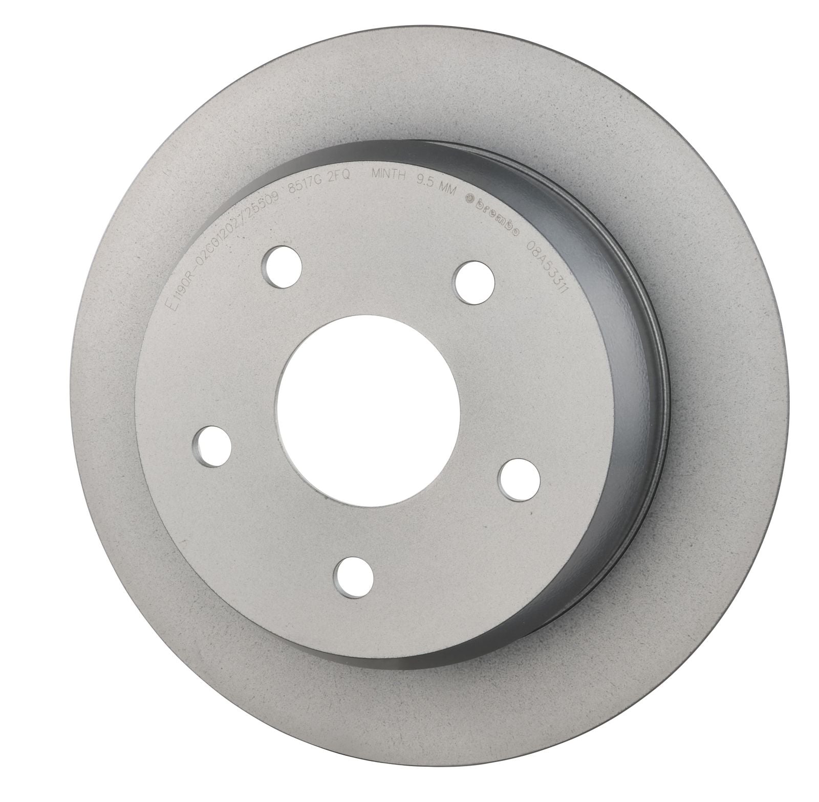 PRIME UV Coated Rear Disc Brake Rotor - 08.A533.11_08