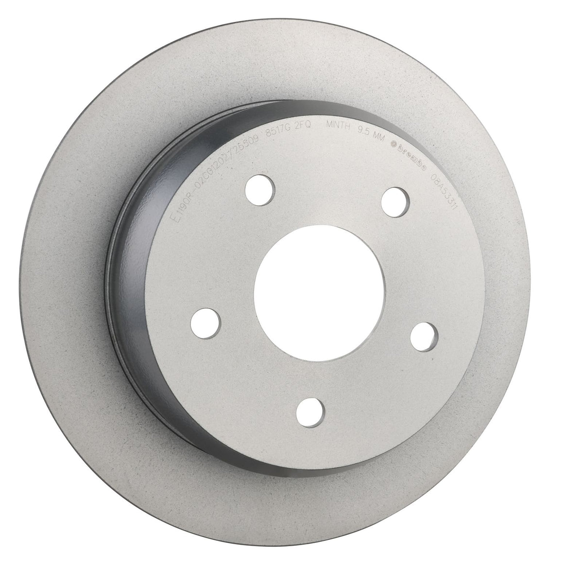 PRIME UV Coated Rear Disc Brake Rotor - 08.A533.11_30