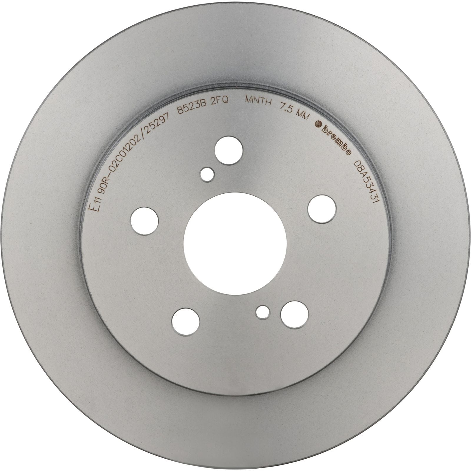 PRIME UV Coated Rear Disc Brake Rotor - 08.A534.31_28