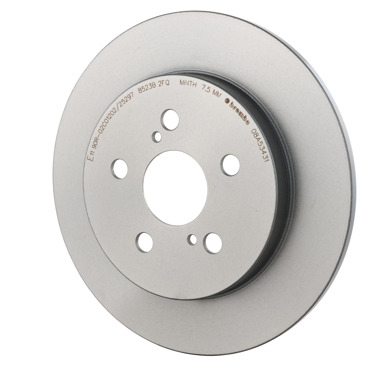 PRIME UV Coated Rear Disc Brake Rotor - 08.A534.31_04