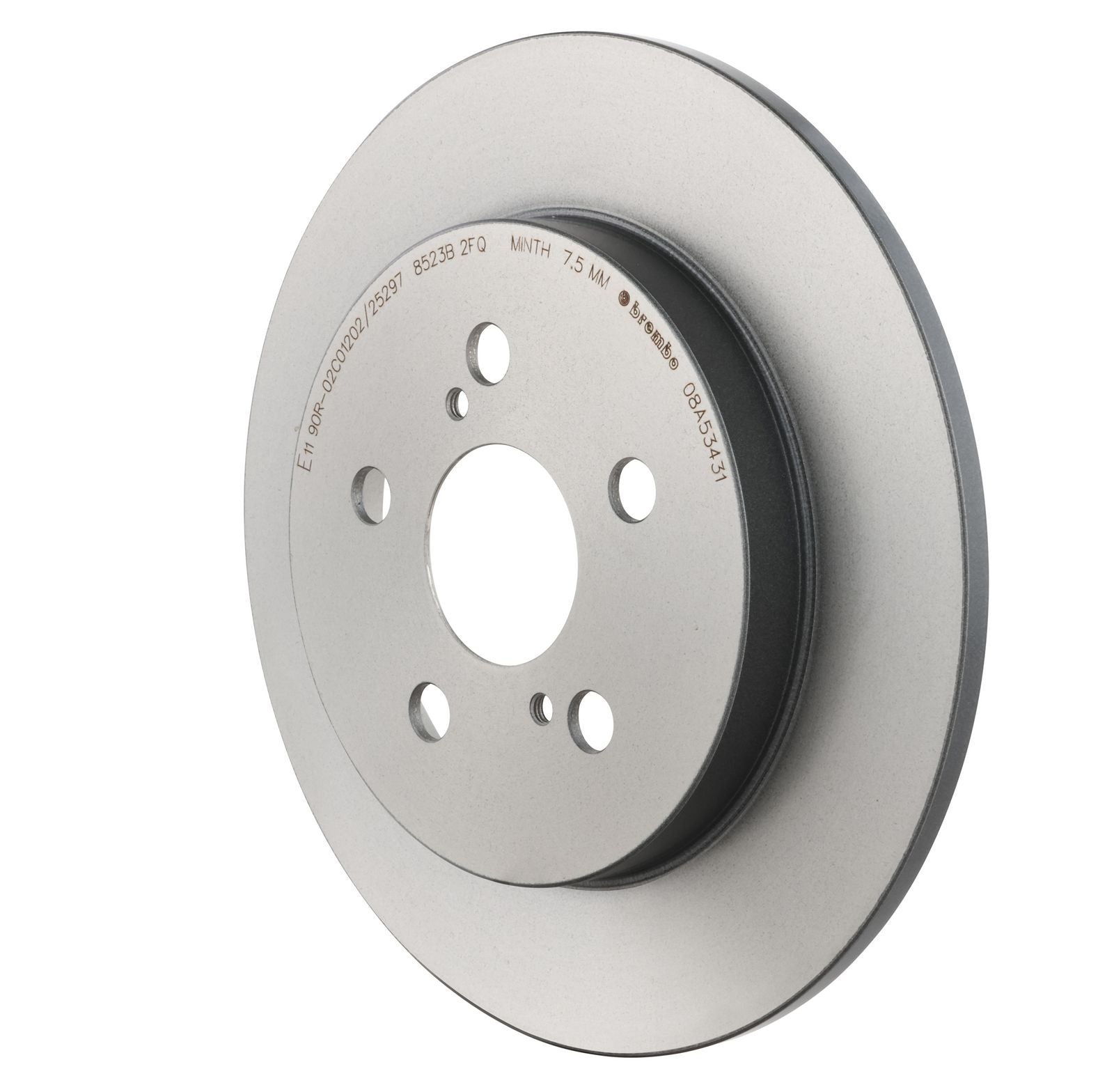 PRIME UV Coated Rear Disc Brake Rotor - 08.A534.31_05