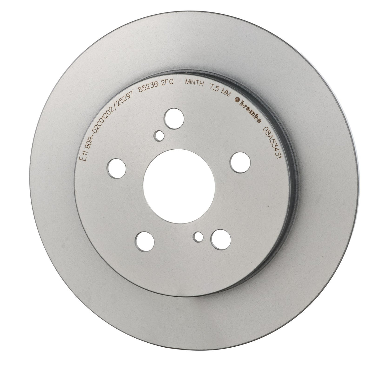 PRIME UV Coated Rear Disc Brake Rotor - 08.A534.31_03