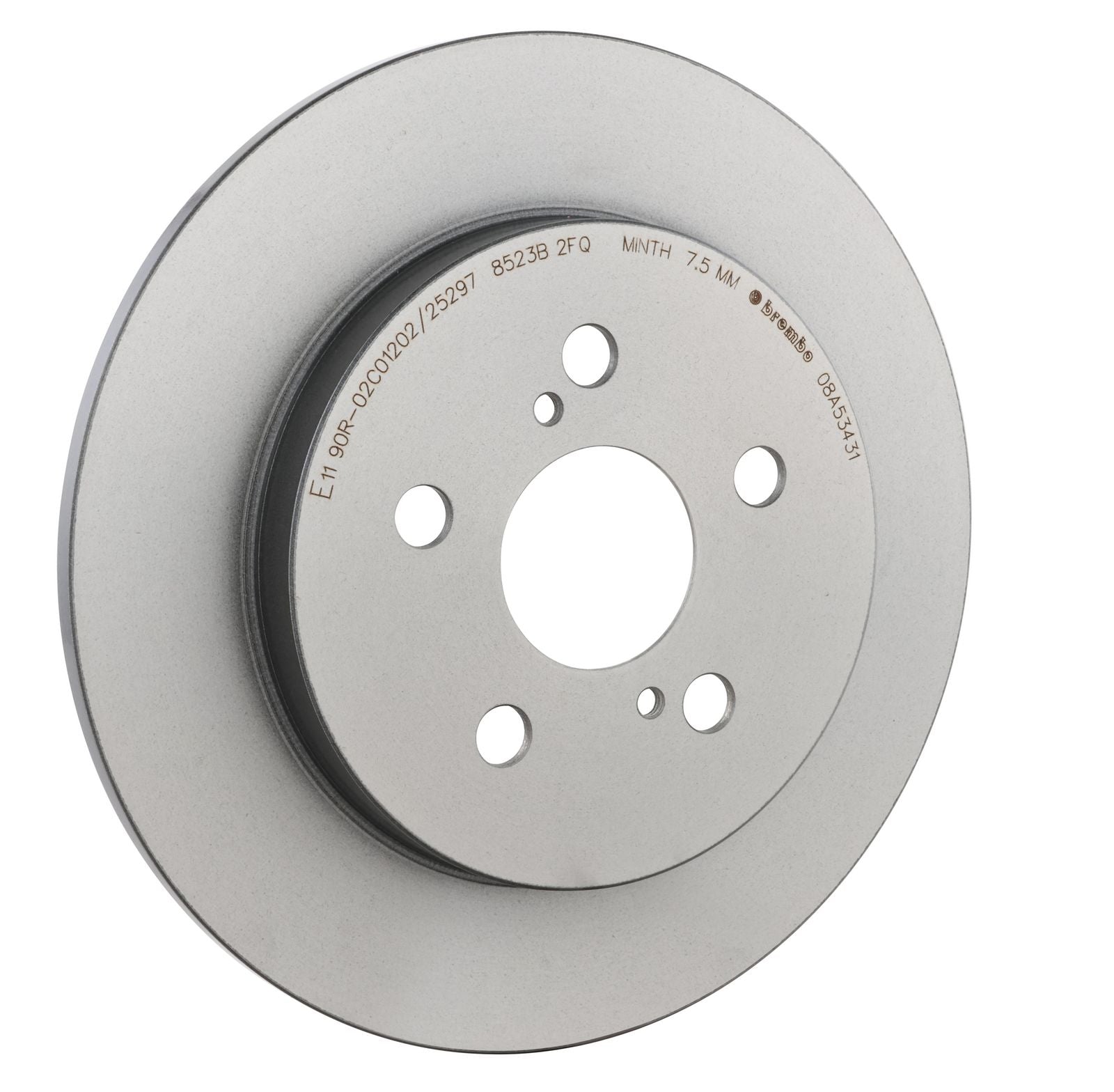 PRIME UV Coated Rear Disc Brake Rotor - 08.A534.31_24
