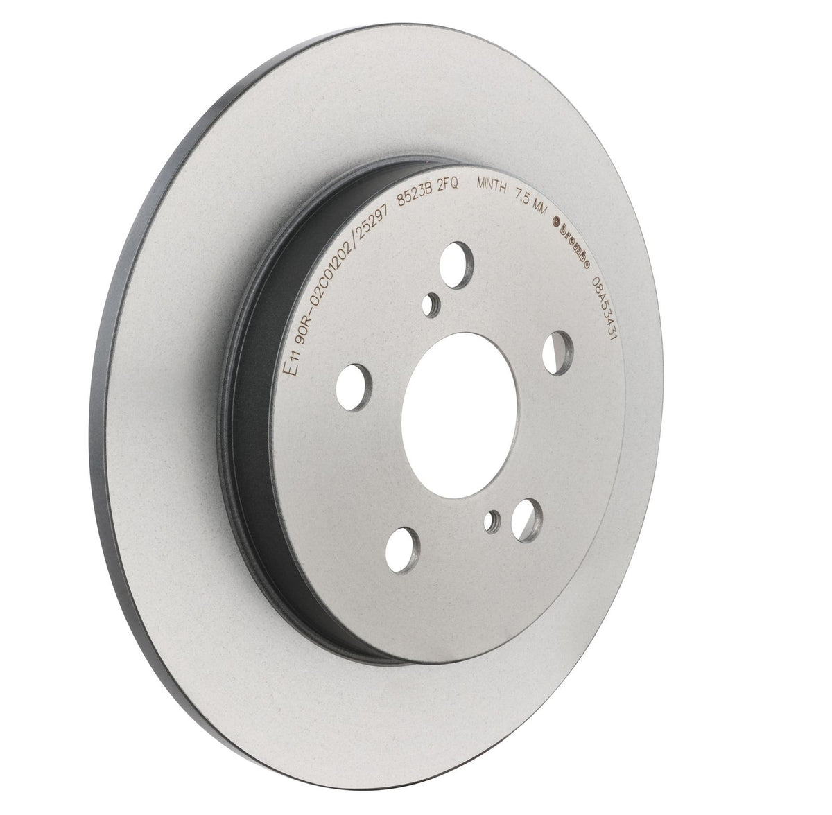 PRIME UV Coated Rear Disc Brake Rotor - 08.A534.31_23