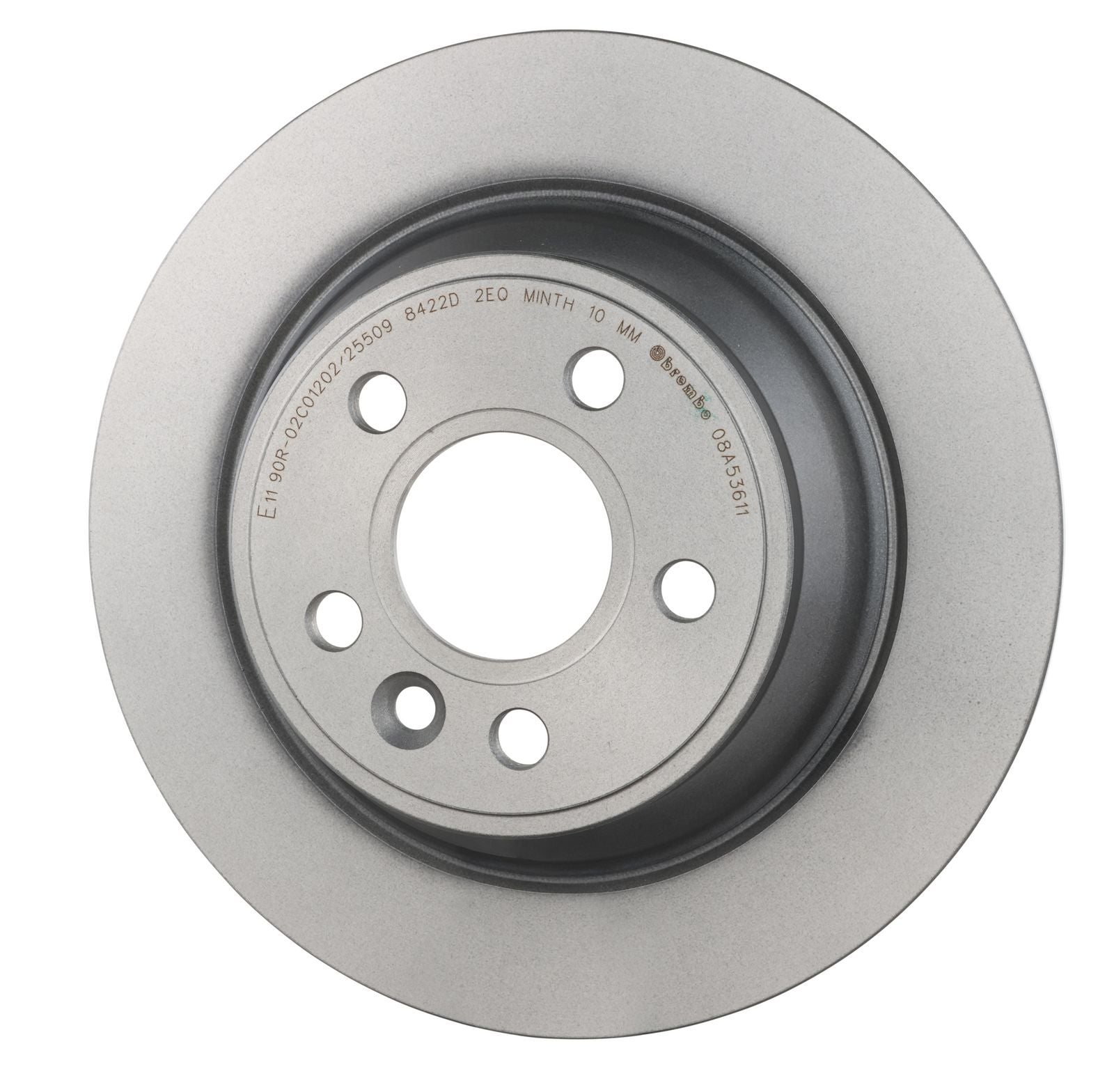PRIME UV Coated Rear Disc Brake Rotor - 08.A536.11_07