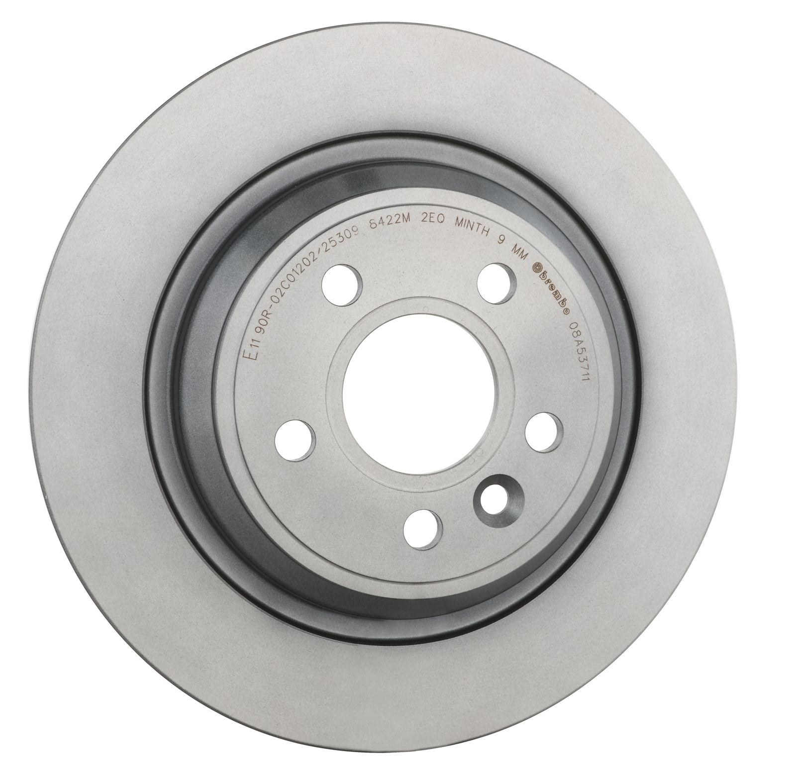 PRIME UV Coated Rear Disc Brake Rotor - 08.A537.11_30