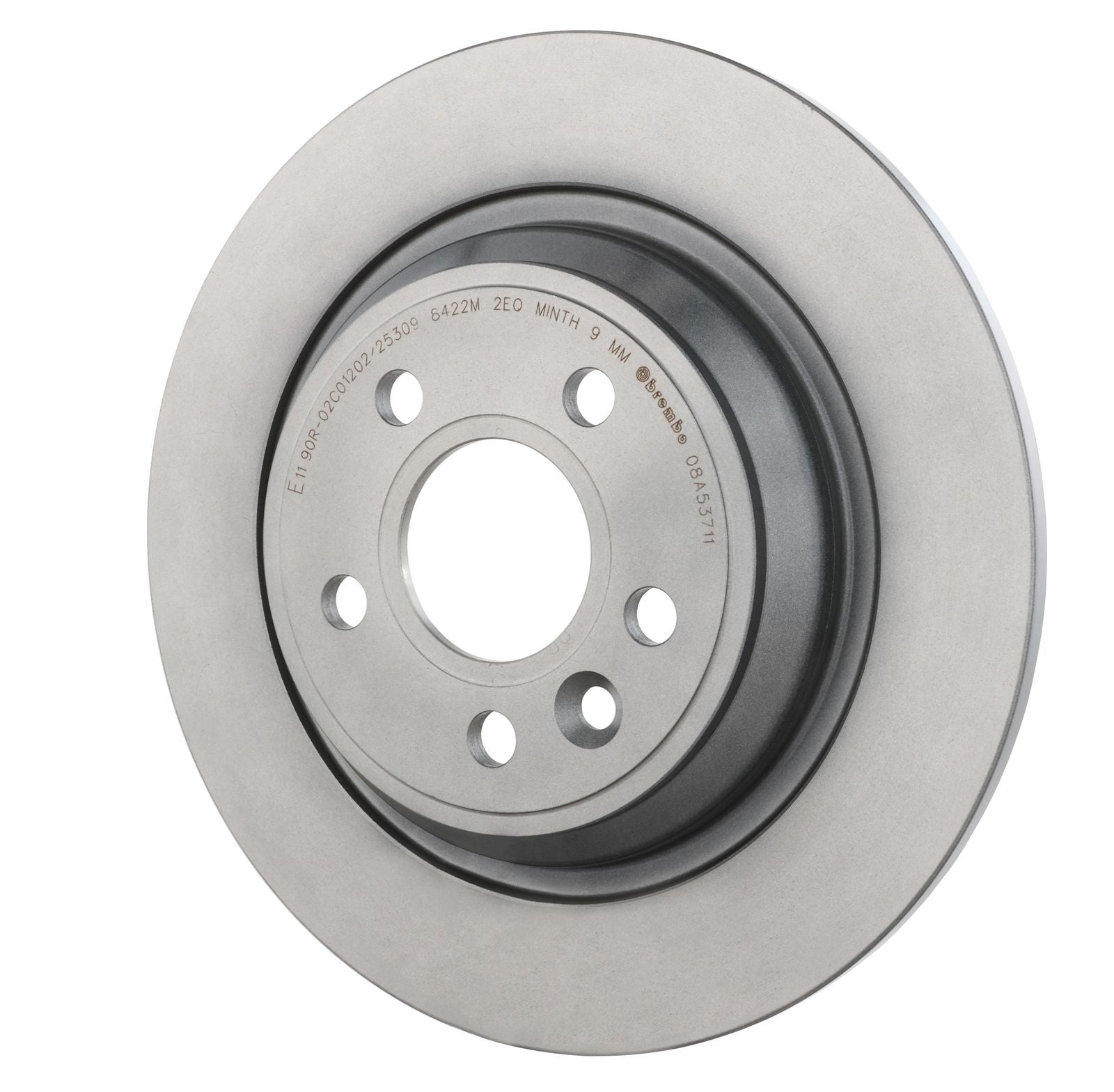 PRIME UV Coated Rear Disc Brake Rotor - 08.A537.11_09