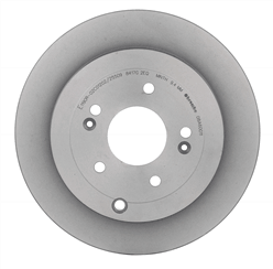 PRIME UV Coated Rear Disc Brake Rotor - 08.A600.11_30