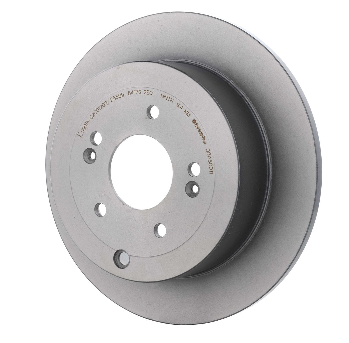 PRIME UV Coated Rear Disc Brake Rotor - 08.A600.11_08