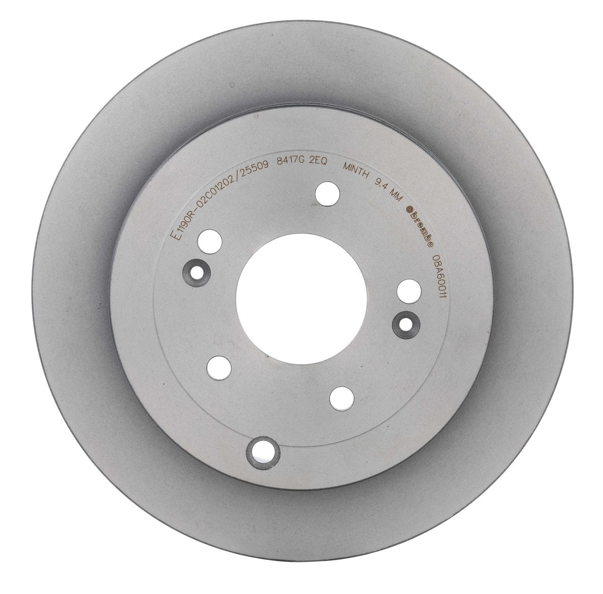PRIME UV Coated Rear Disc Brake Rotor - 08.A600.11_06