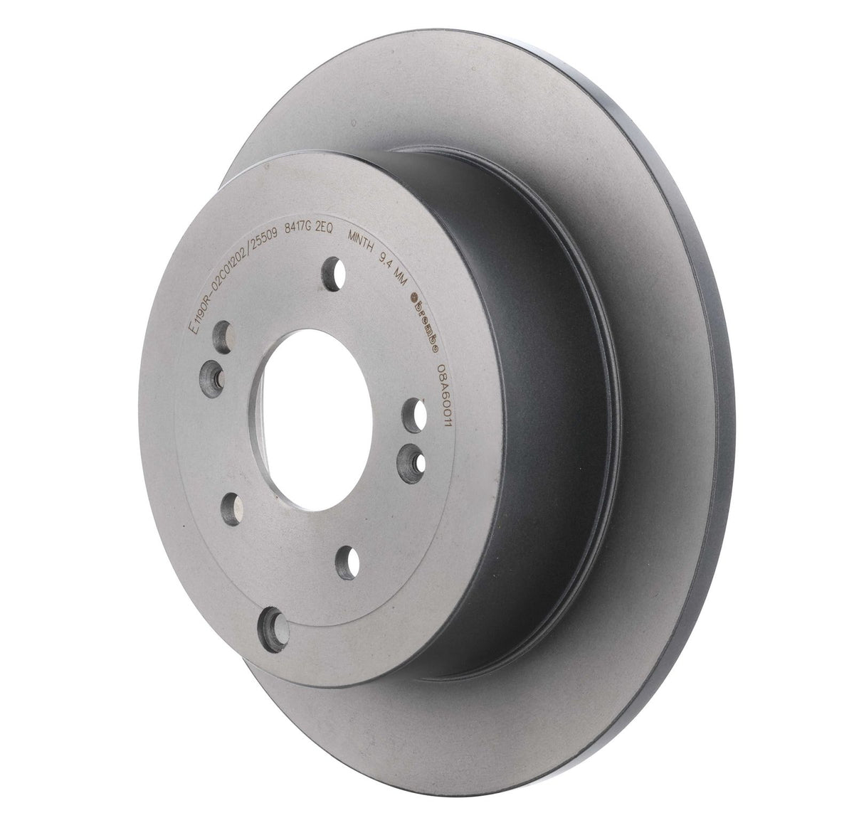 PRIME UV Coated Rear Disc Brake Rotor - 08.A600.11_09