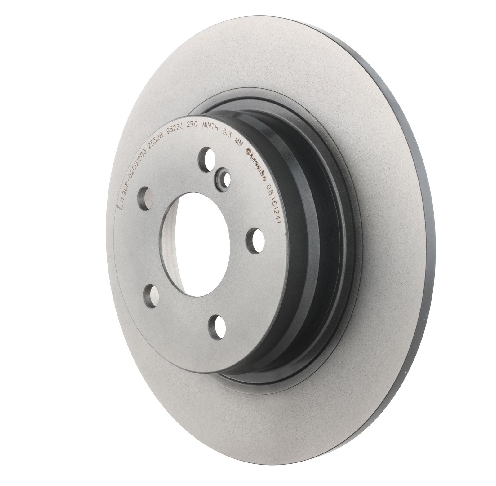 PRIME UV Coated Rear Disc Brake Rotor - 08.A612.41_11