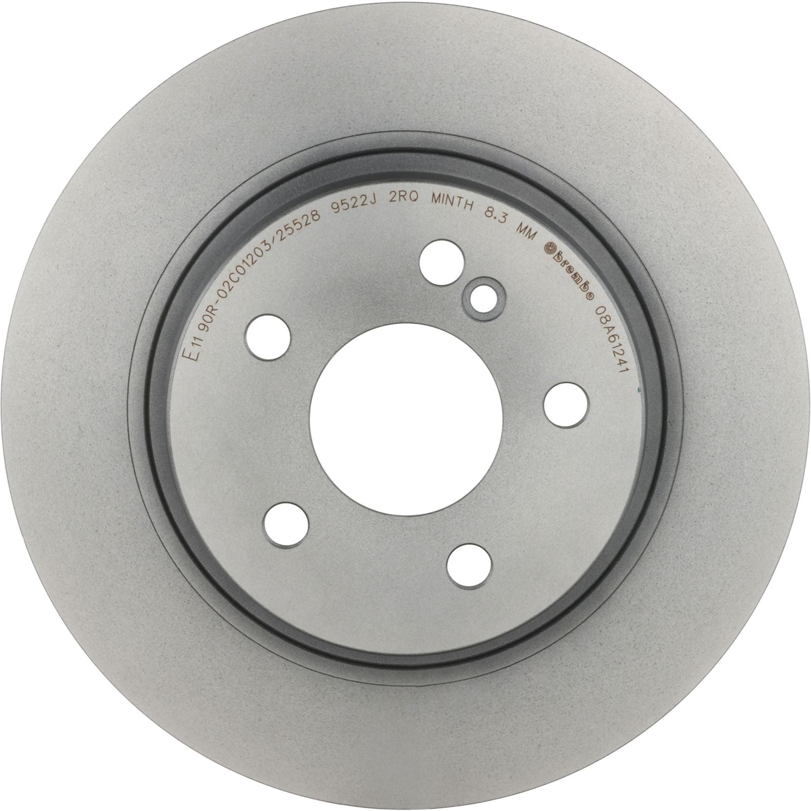 PRIME UV Coated Rear Disc Brake Rotor - 08.A612.41_05