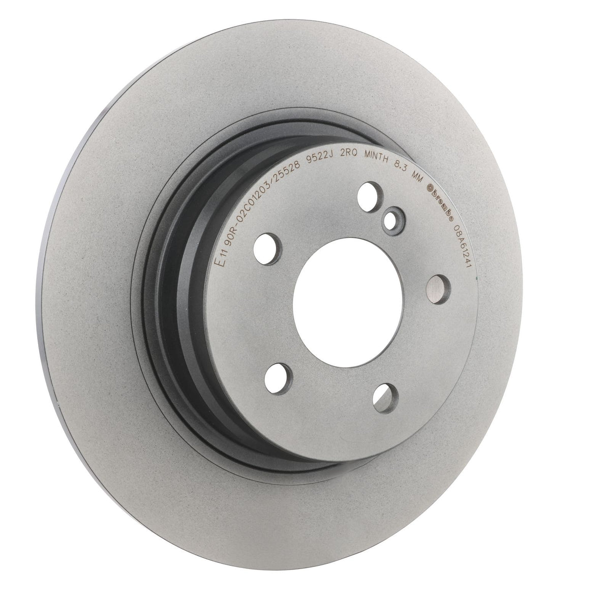 PRIME UV Coated Rear Disc Brake Rotor - 08.A612.41_30