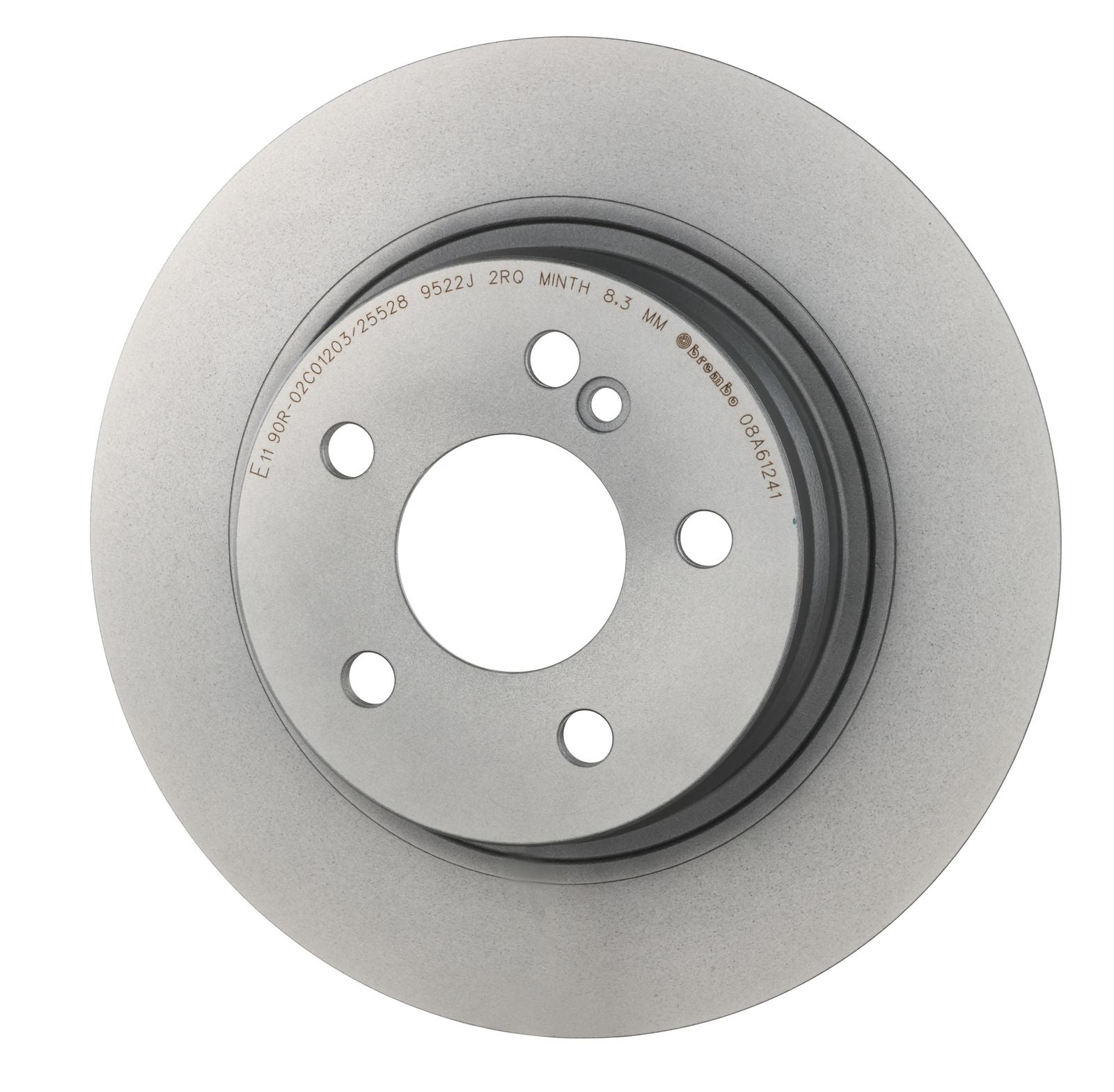 PRIME UV Coated Rear Disc Brake Rotor - 08.A612.41_09
