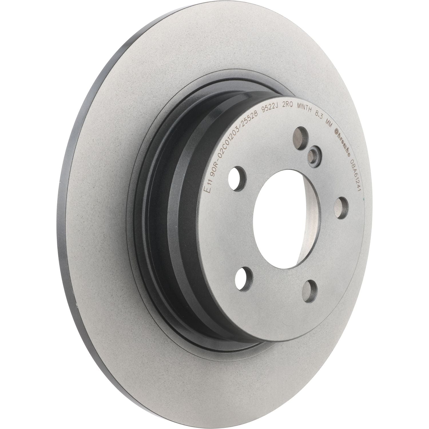 PRIME UV Coated Rear Disc Brake Rotor - 08.A612.41_01