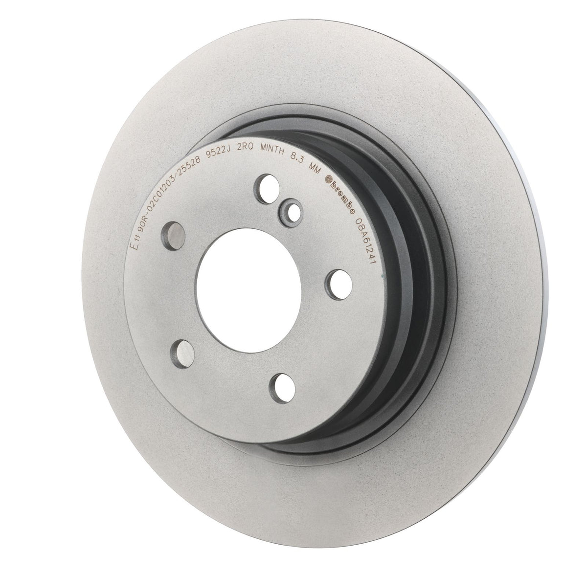 PRIME UV Coated Rear Disc Brake Rotor - 08.A612.41_10