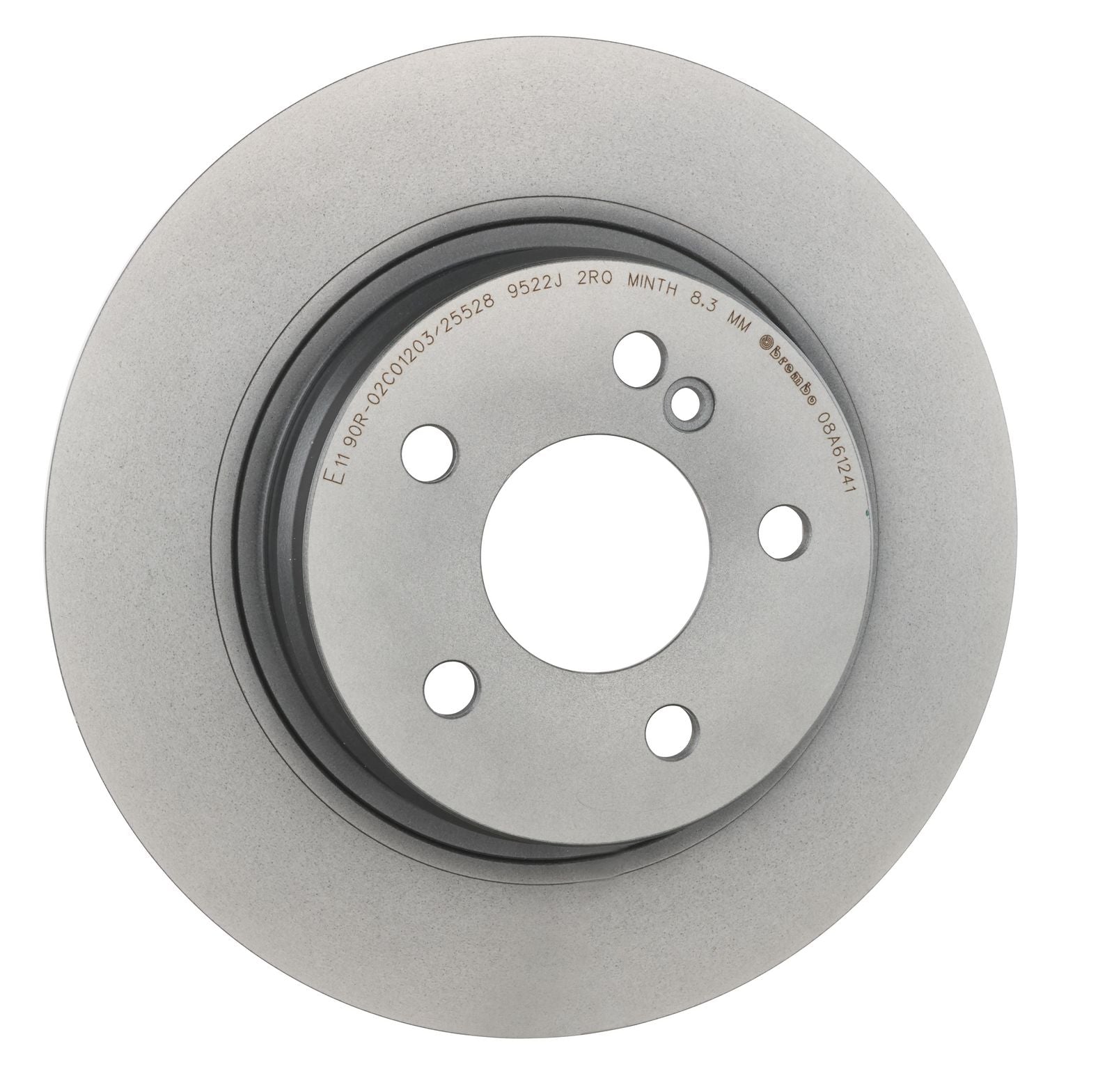 PRIME UV Coated Rear Disc Brake Rotor - 08.A612.41_31