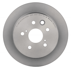 PRIME UV Coated Rear Disc Brake Rotor - 08.A635.11_06