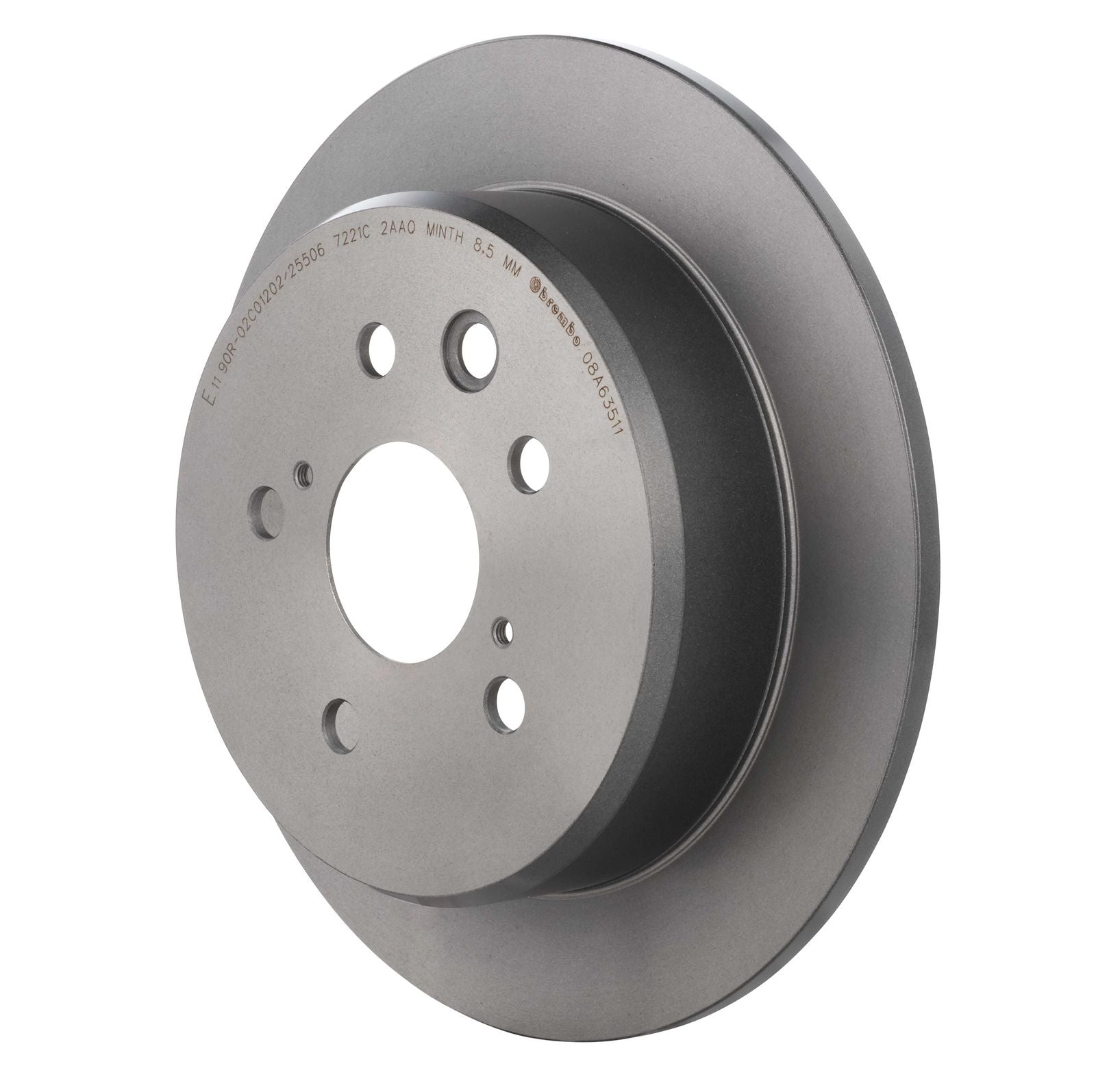 PRIME UV Coated Rear Disc Brake Rotor - 08.A635.11_10
