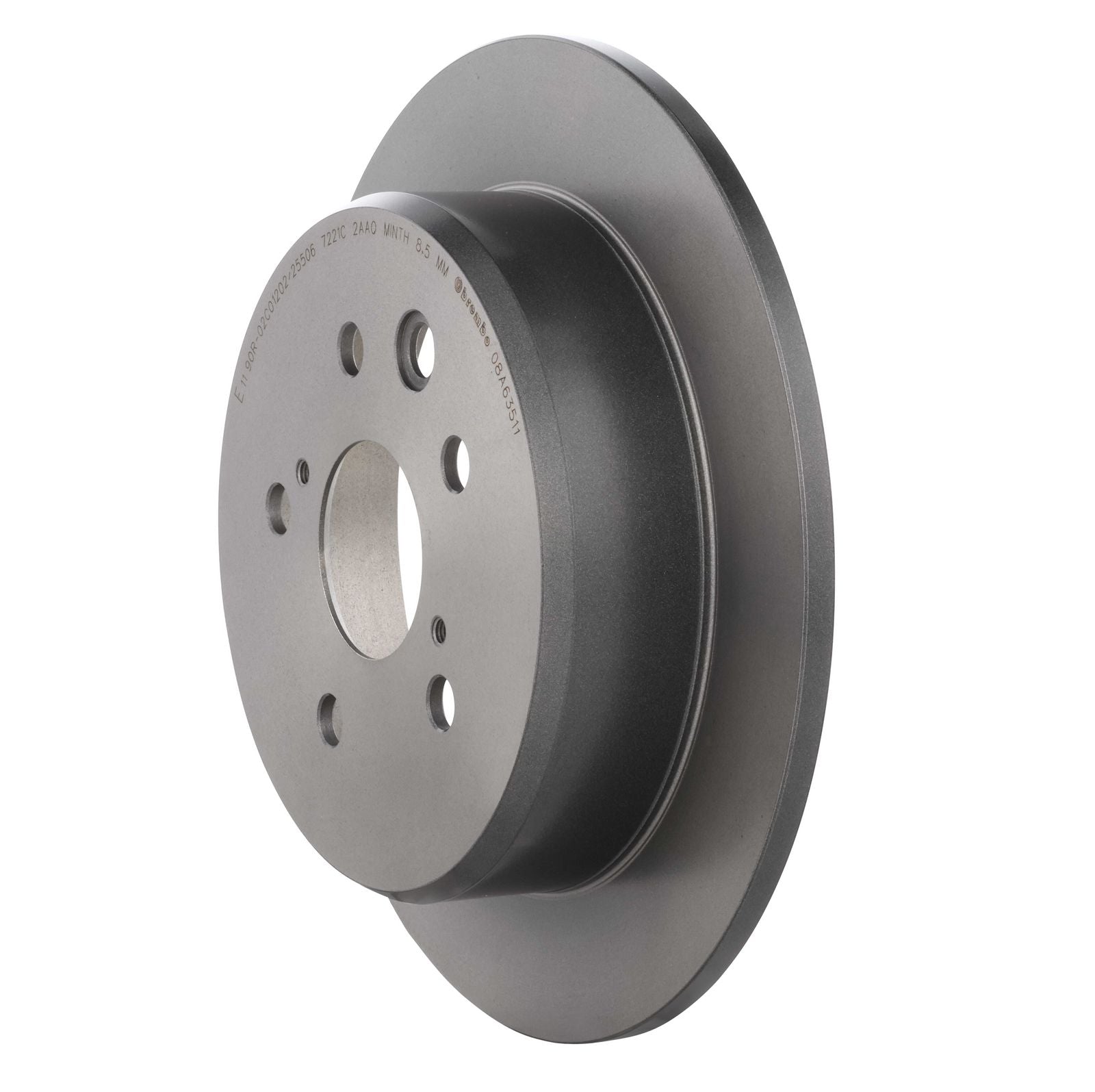 PRIME UV Coated Rear Disc Brake Rotor - 08.A635.11_11