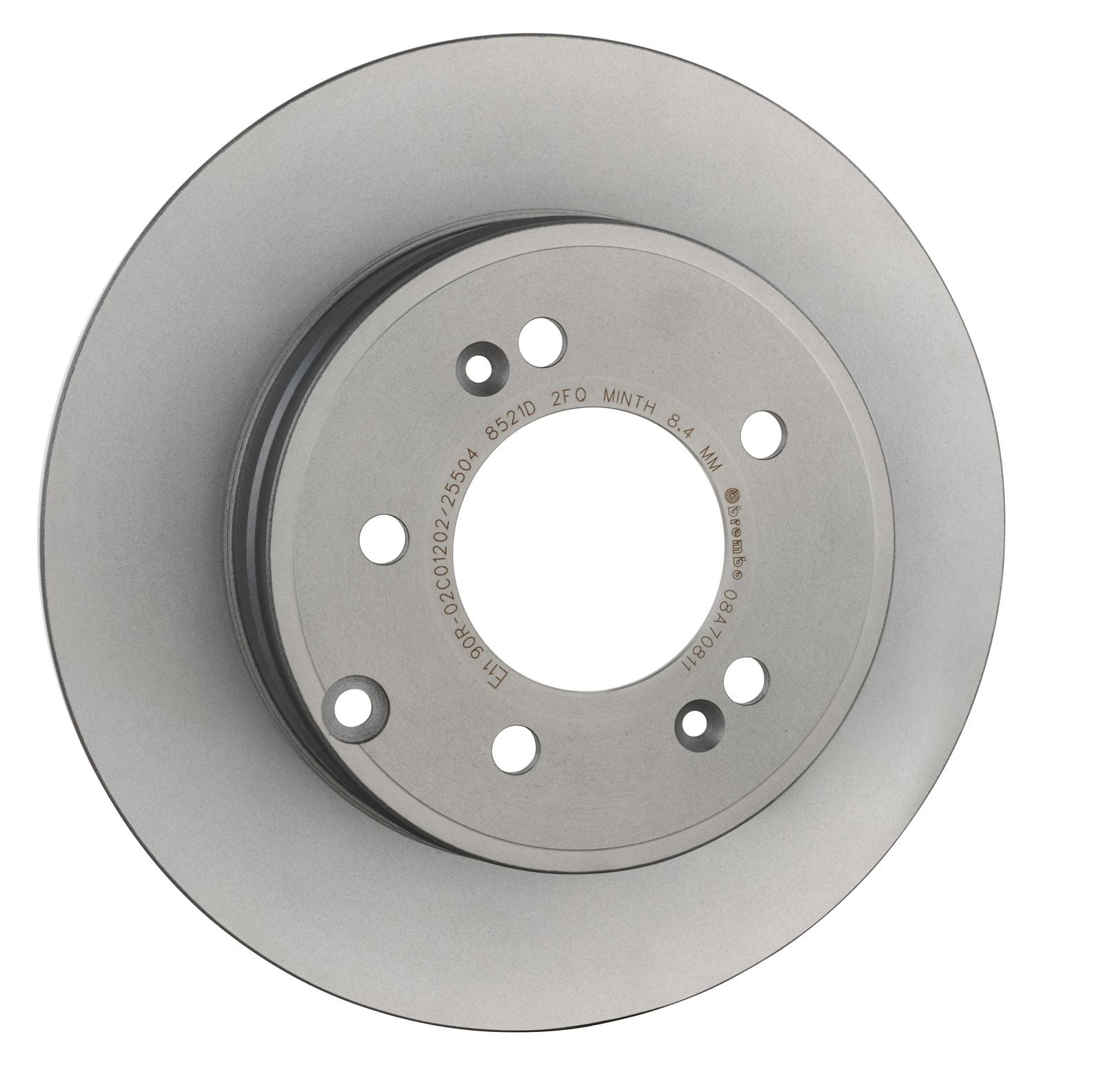 PRIME UV Coated Rear Disc Brake Rotor - 08.A708.11_31