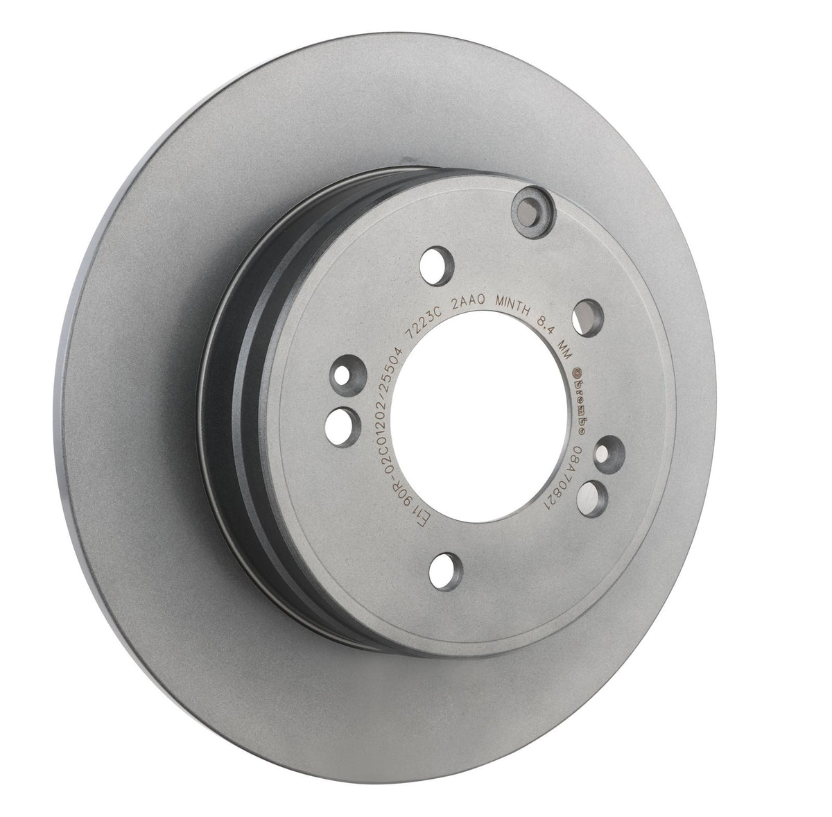 PRIME UV Coated Rear Disc Brake Rotor - 08.A708.21_28