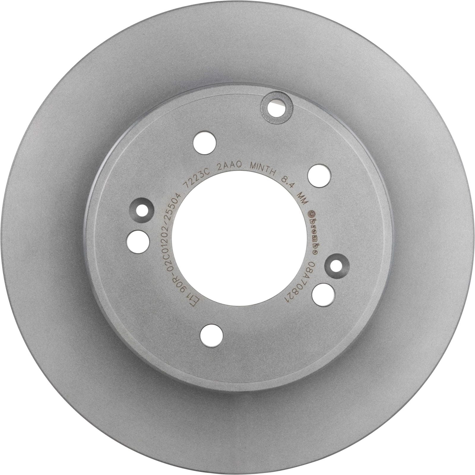 PRIME UV Coated Rear Disc Brake Rotor - 08.A708.21_01