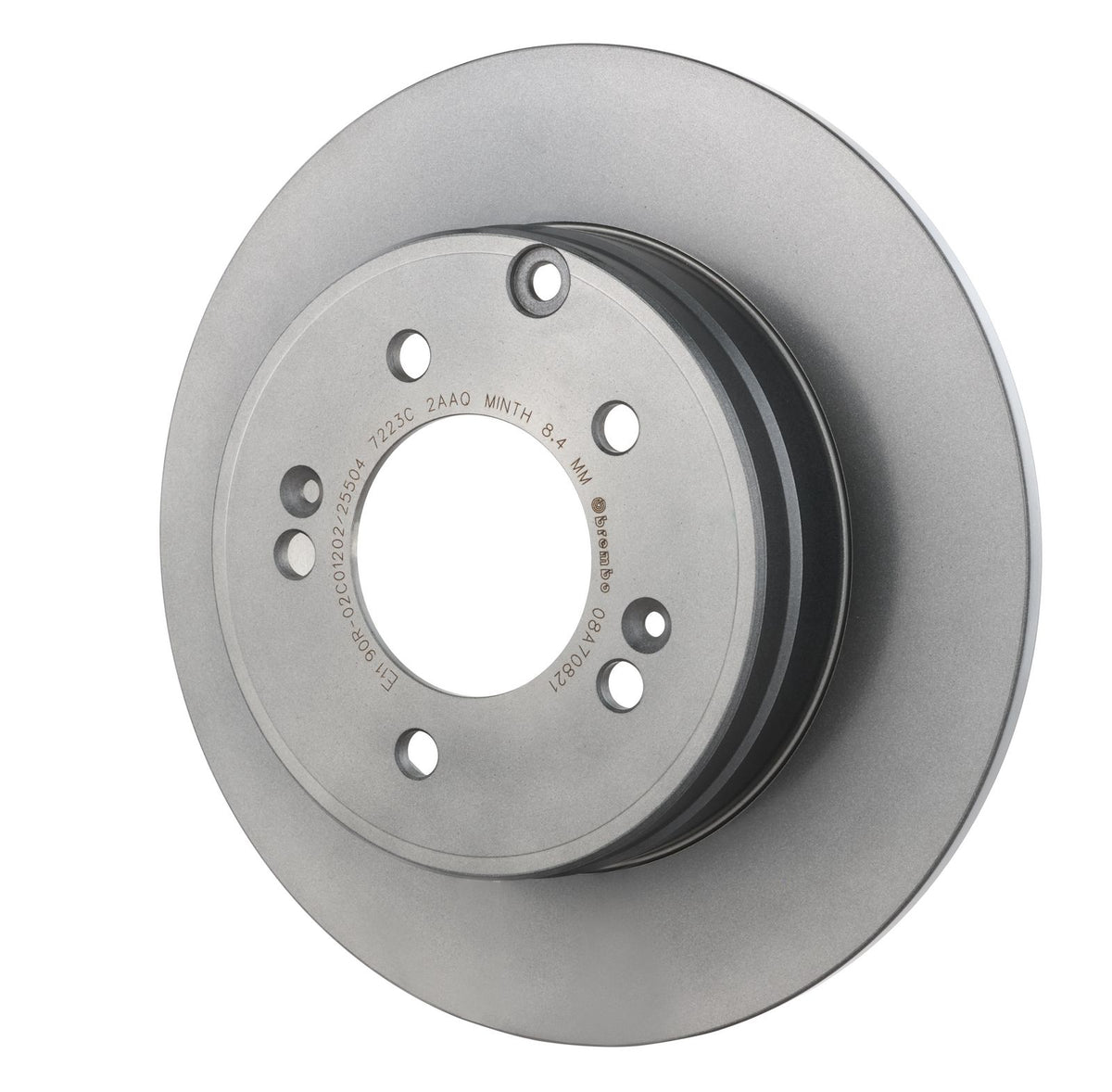 PRIME UV Coated Rear Disc Brake Rotor - 08.A708.21_08