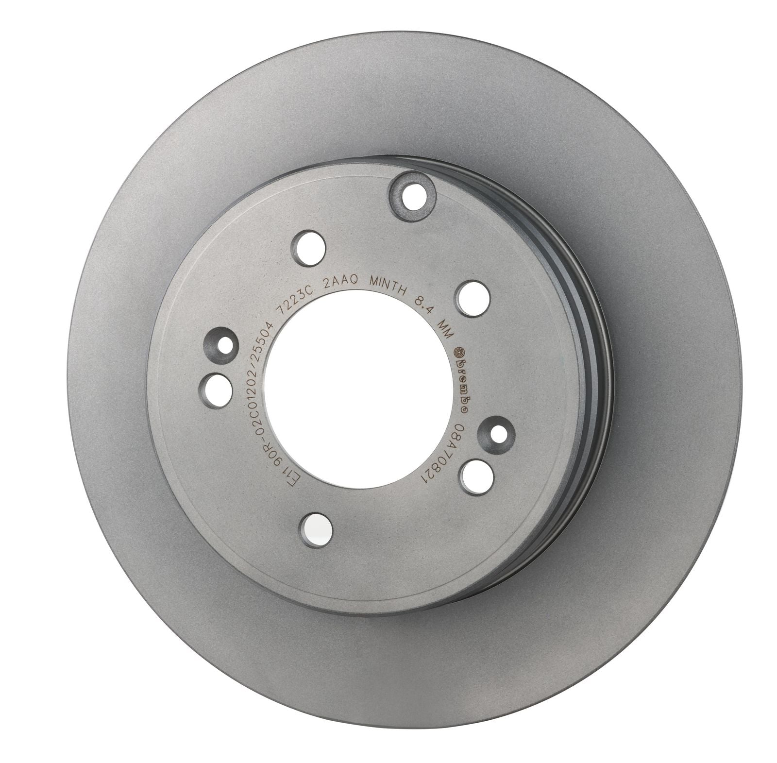 PRIME UV Coated Rear Disc Brake Rotor - 08.A708.21_07