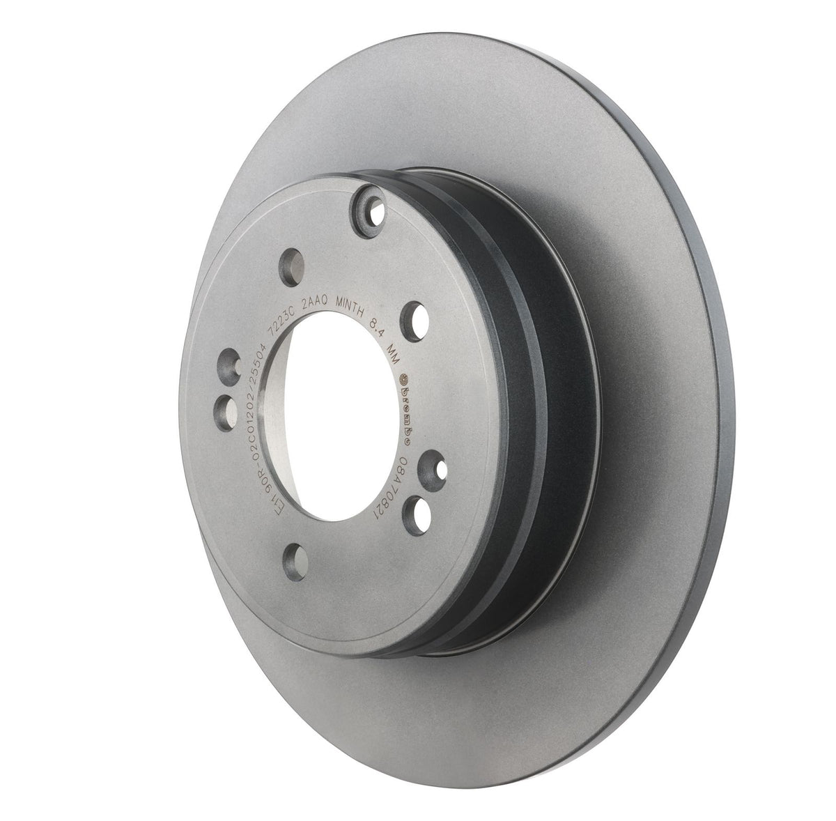 PRIME UV Coated Rear Disc Brake Rotor - 08.A708.21_09