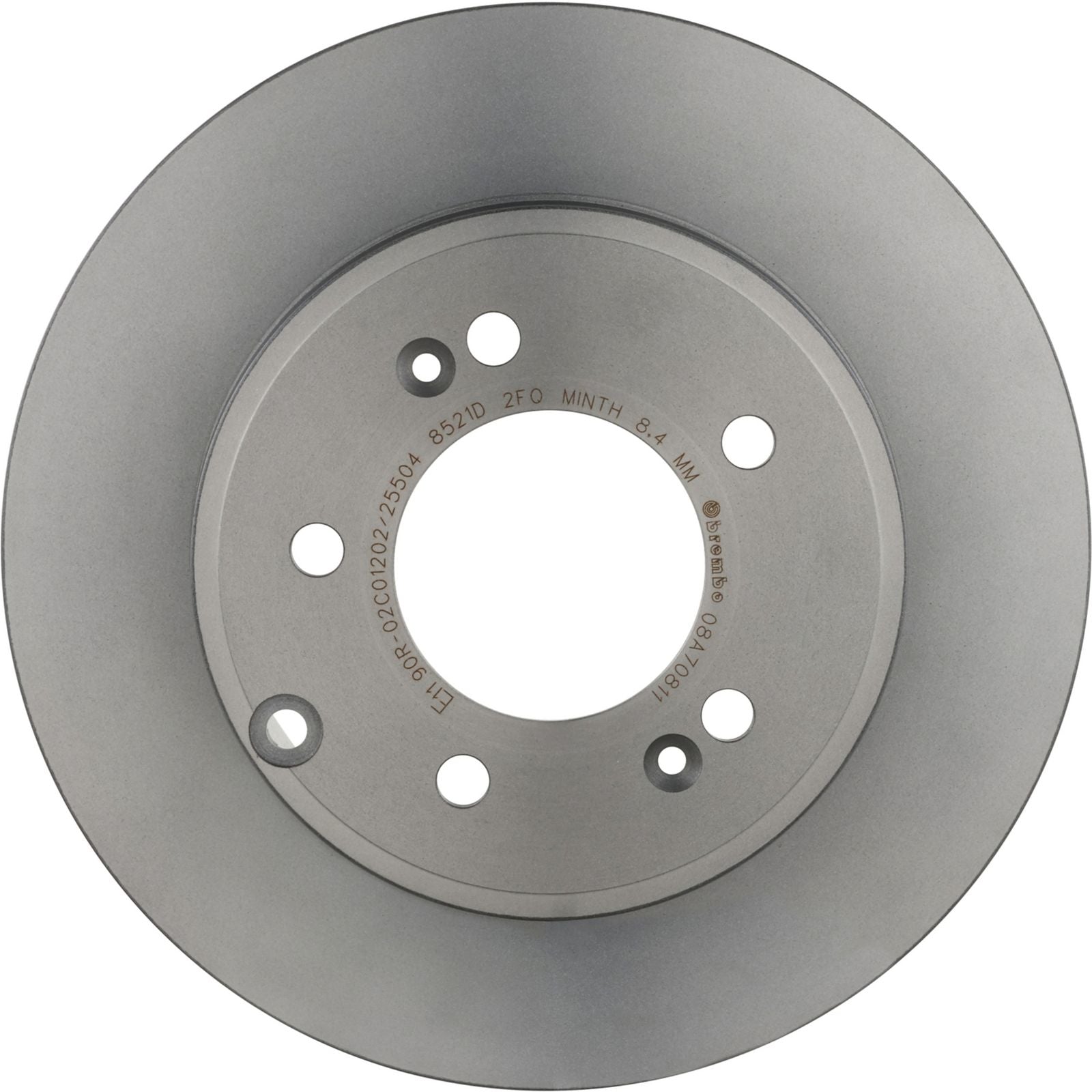 PRIME UV Coated Rear Disc Brake Rotor - 08.A708.11_06