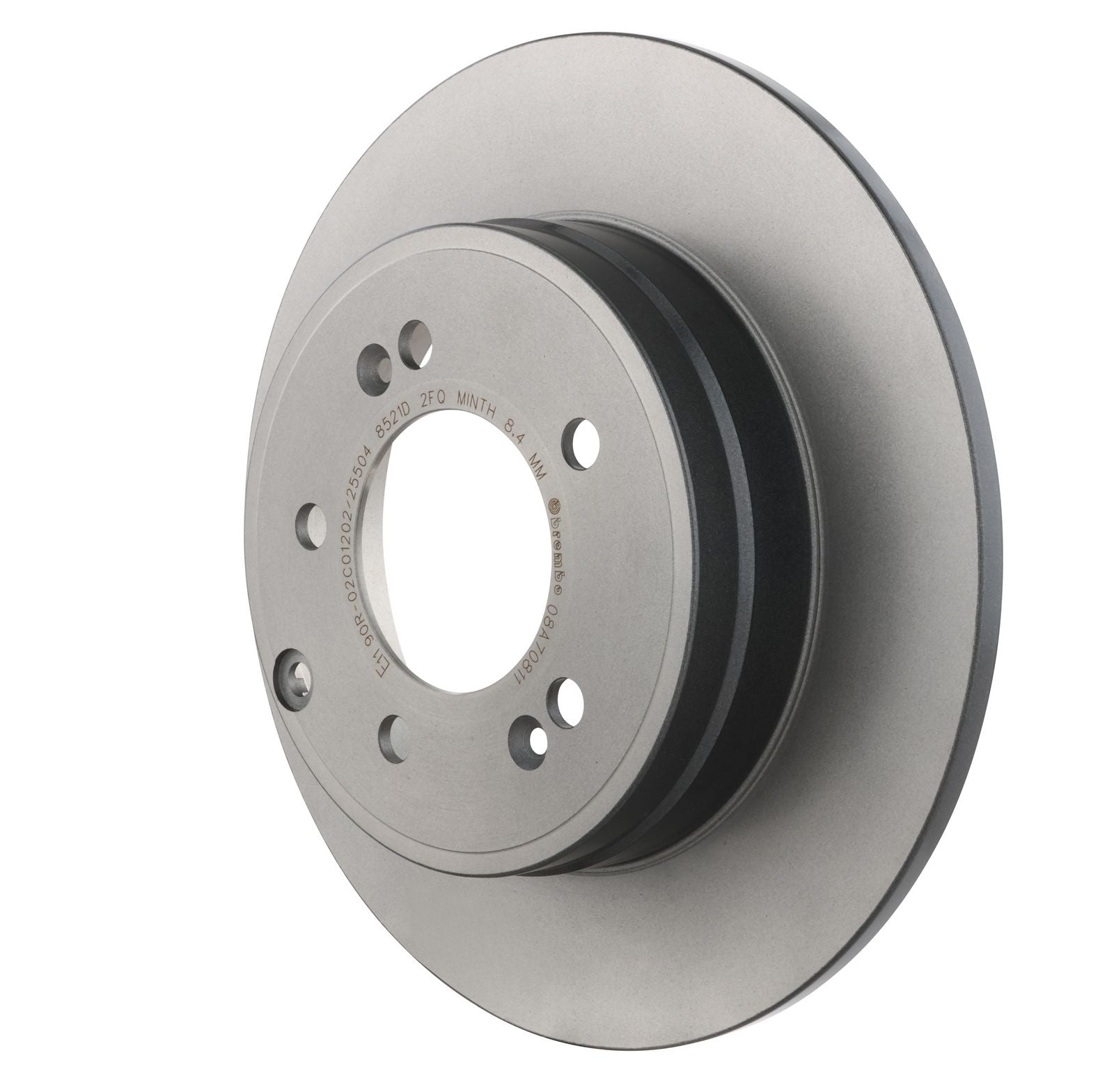 PRIME UV Coated Rear Disc Brake Rotor - 08.A708.11_11