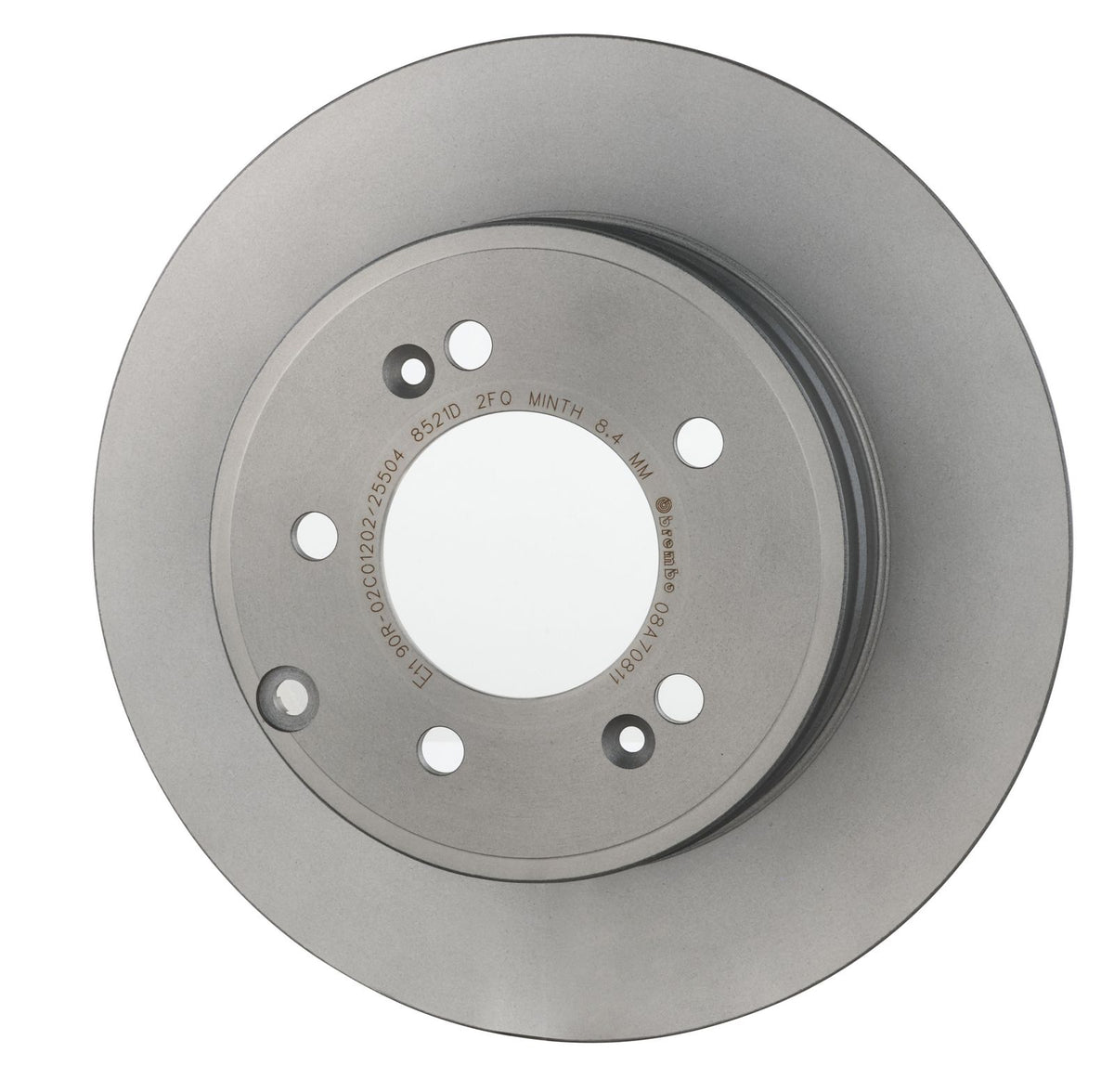 PRIME UV Coated Rear Disc Brake Rotor - 08.A708.11_09