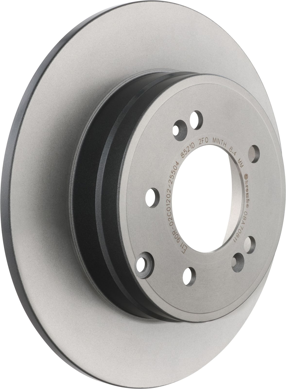 PRIME UV Coated Rear Disc Brake Rotor - 08.A708.11_01