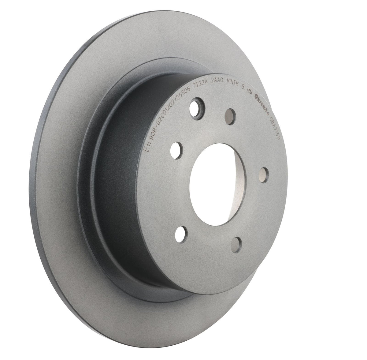 PRIME UV Coated Rear Disc Brake Rotor - 08.A715.11_23