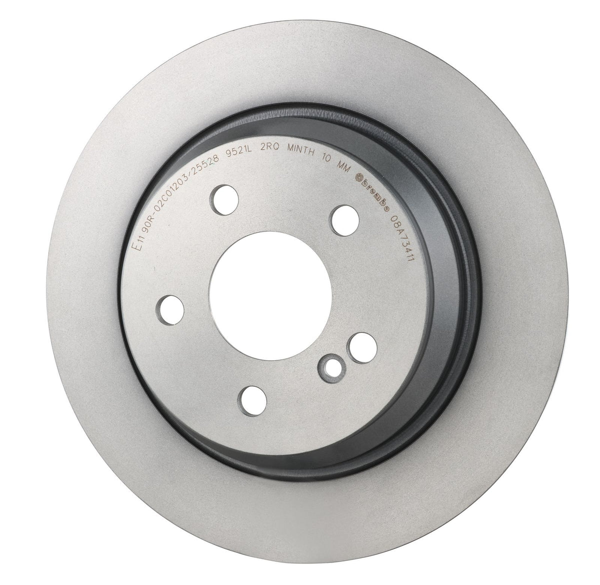 PRIME UV Coated Rear Disc Brake Rotor - 08.A734.11_08