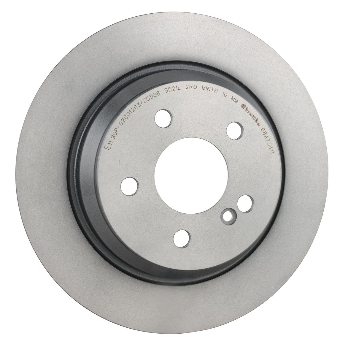 PRIME UV Coated Rear Disc Brake Rotor - 08.A734.11_30