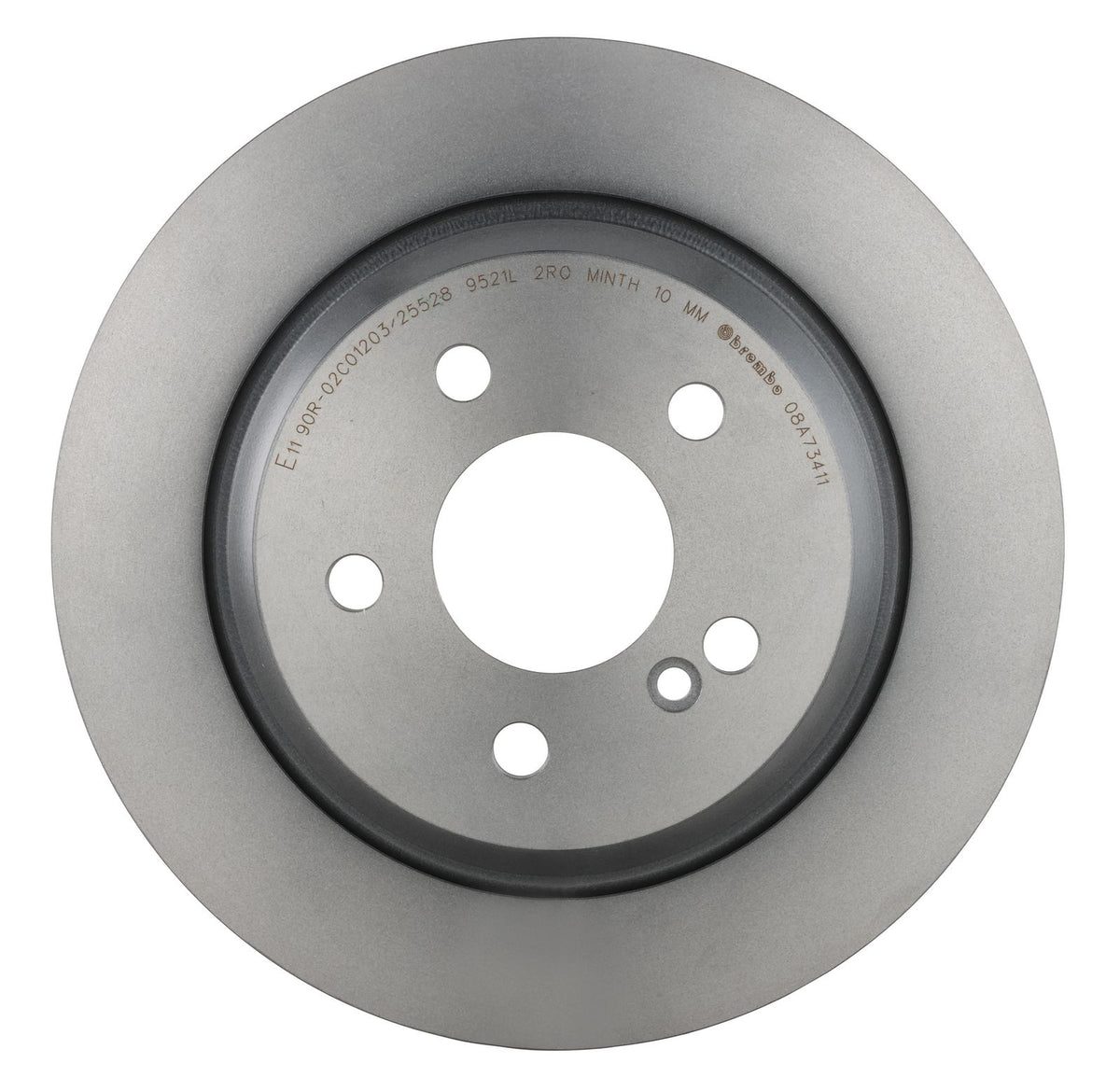 PRIME UV Coated Rear Disc Brake Rotor - 08.A734.11_07
