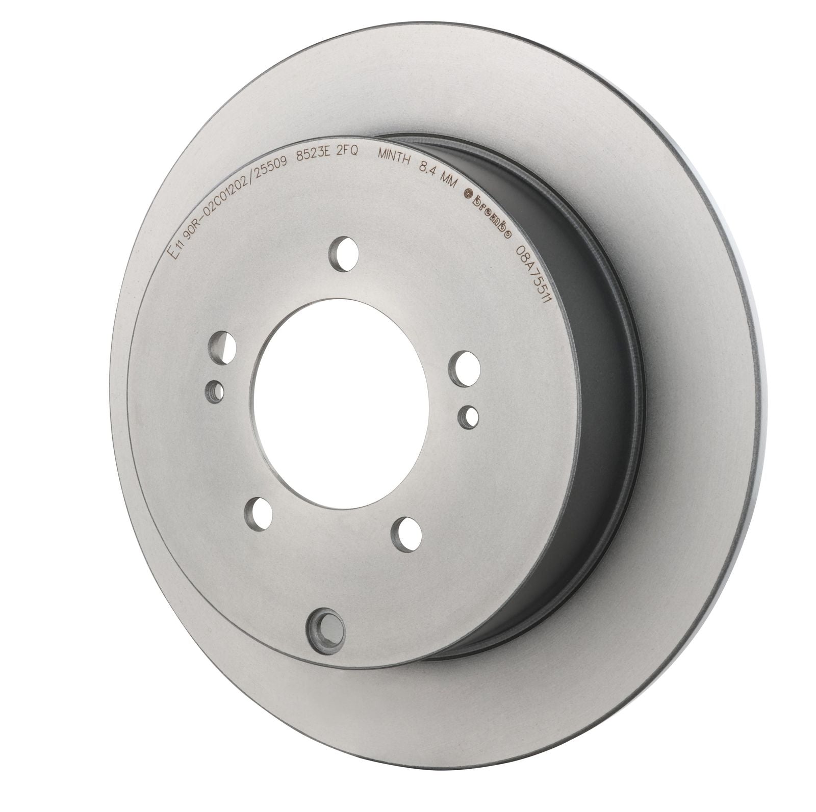 PRIME UV Coated Rear Disc Brake Rotor - 08.A755.11_09