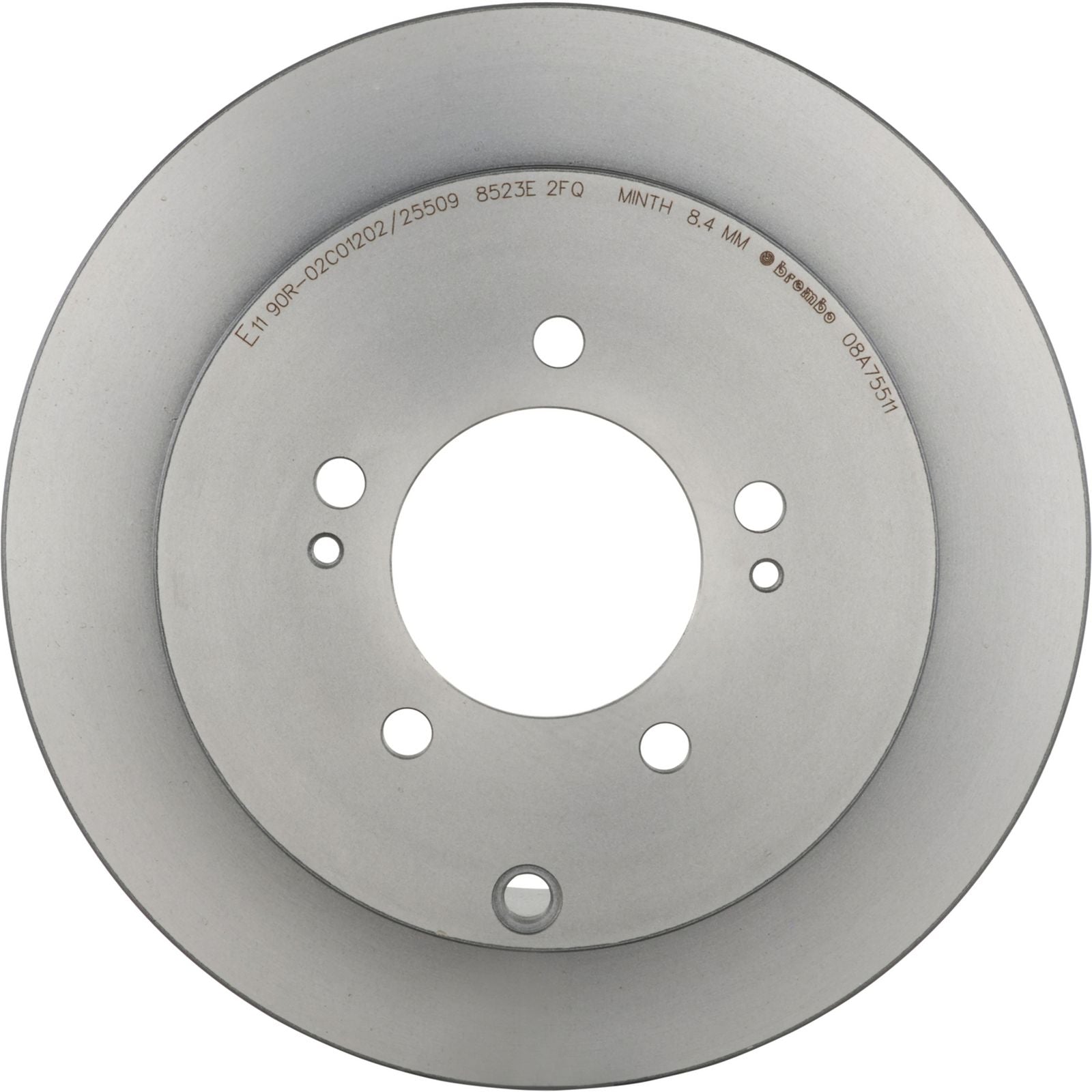 PRIME UV Coated Rear Disc Brake Rotor - 08.A755.11_05