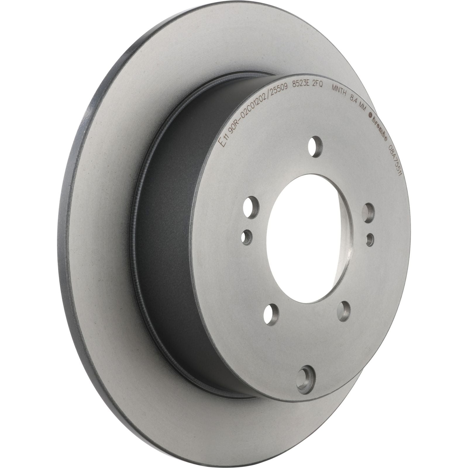 PRIME UV Coated Rear Disc Brake Rotor - 08.A755.11_03